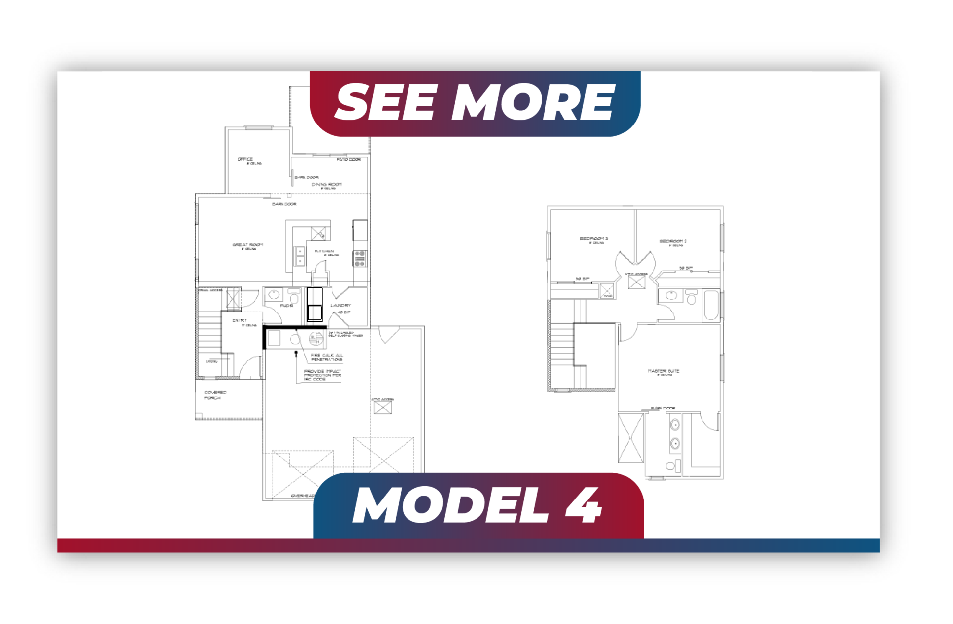 Available floor plans